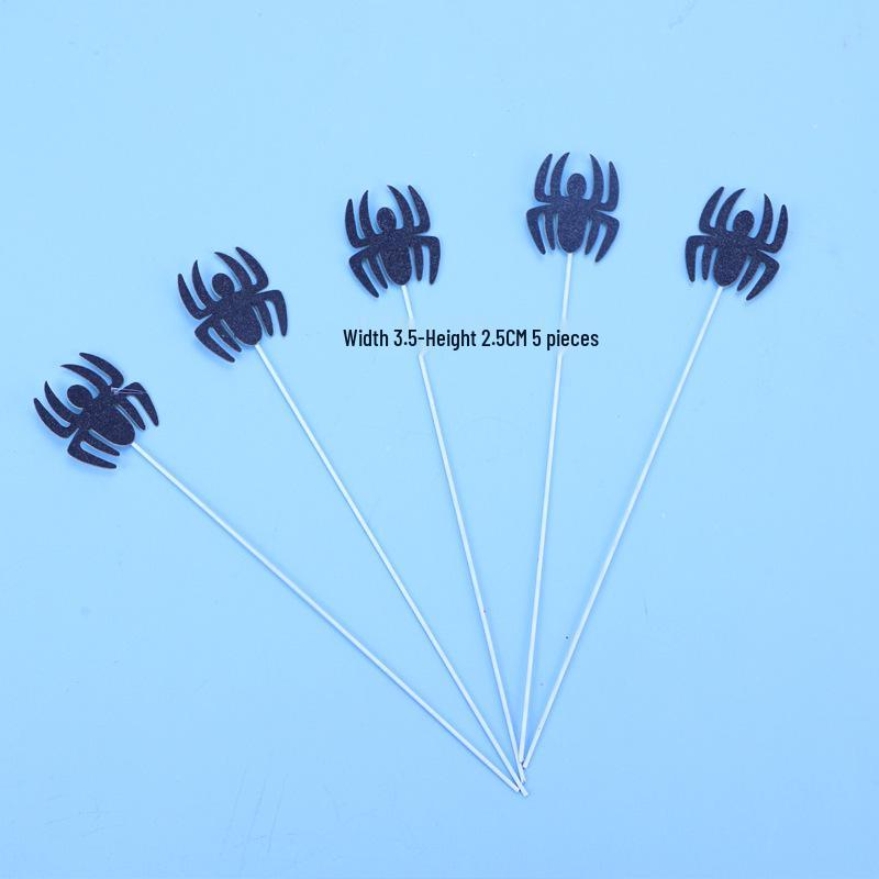 Spider-Man Cake Figurine, Cartoon Toy Baking Accessory for Boys' Birthday Desserts