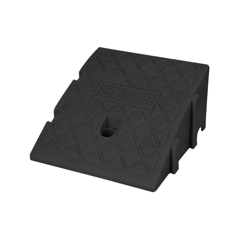 Plastic Curbs Slope Heavy Rubber Curbs Slope Automotive Car Slope for Driveway Sidewalks Step Wheelchair Strollers