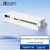 16-Channel Telephone & Network Fiber Optic Transceiver