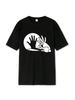 Unisex Wounisex Funny Rabbit Shirt Animal Bunny Lover Shadow Play Pun Gift T-Shirt Tops Shirt Prevailing T Shirt