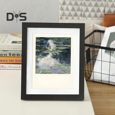 Cornice per foto da parete, moderna, artistica, per pittura, poster, espositore, per casa, ufficio, camera da letto, rettangolare, da appendere alla parete, portafoto da tavolo