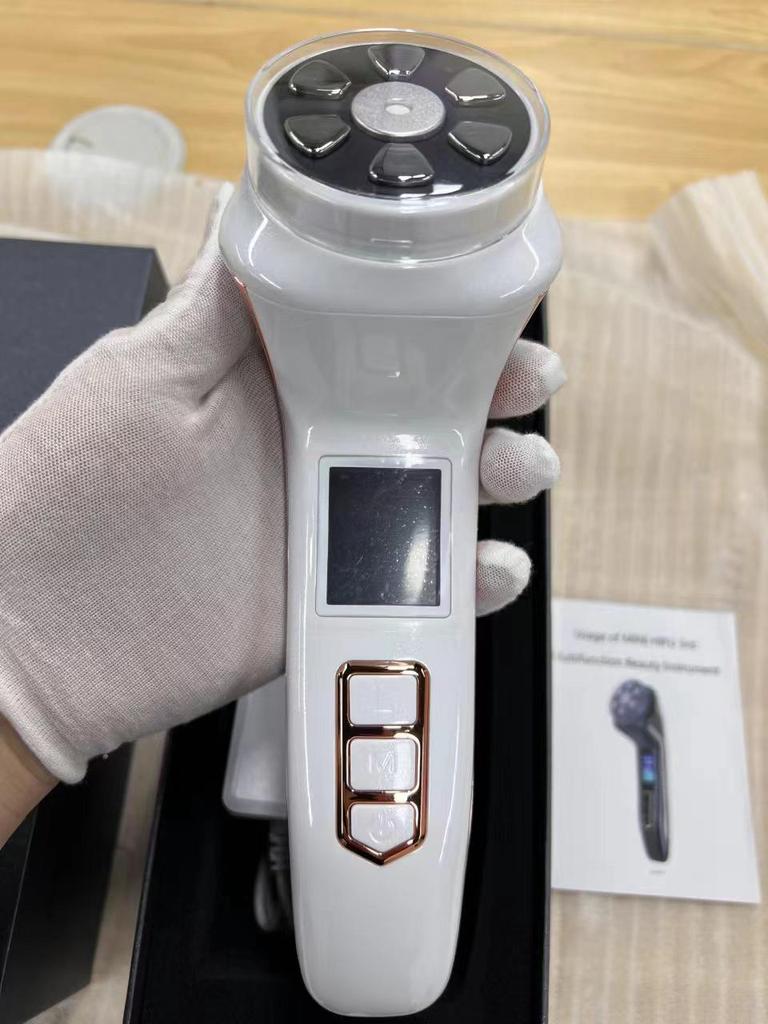 MINI 3rd Gen HIFU Ultrasound Beauty Device with EMS Microcurrent Pulse for Home Use