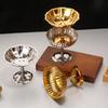 Food Grade Stainless Steel Dessert Bowl Reusable Pudding Bowl Goblet Snack Serving Dish  Party