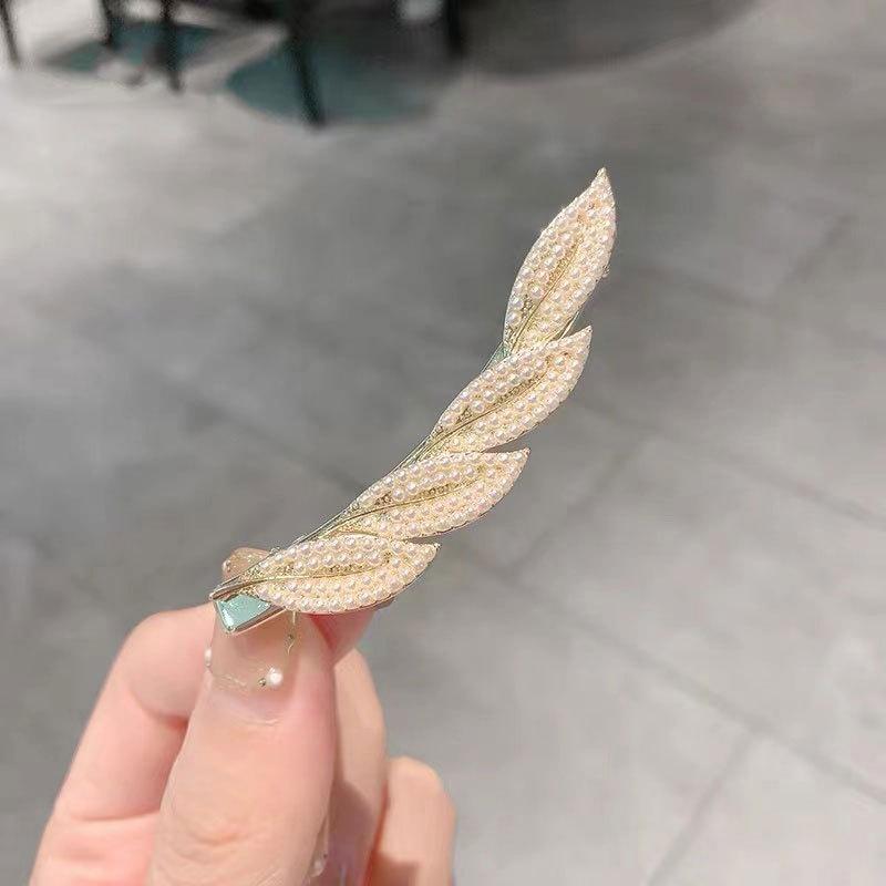 Fashion Bow, Duckbill Clip, Small Fresh Hairpin, Headgear, High-End Hairpin, Bangs, Side Clip.