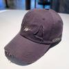 Japanese Retro Old Ripped Baseball Hat Women's Spring and Summer Casual Versatile Street Youth Baseball Hat Defense Hat
