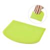 Paquete de 2 Herramienta de Corte de Pastelería de Cocina Multiusos de Plástico Flexible, Espátula para Alimentos para Masa de Pan, Horneado de Pasteles, Fondant, Glaseado - Blanco, Verde