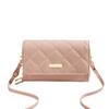 Versatile Double-layer Embroidered Mobile Phone Bag Women's Bag New Diamond Embroidered Small Fragrant Shoulder Bag Women's Messenger Bag