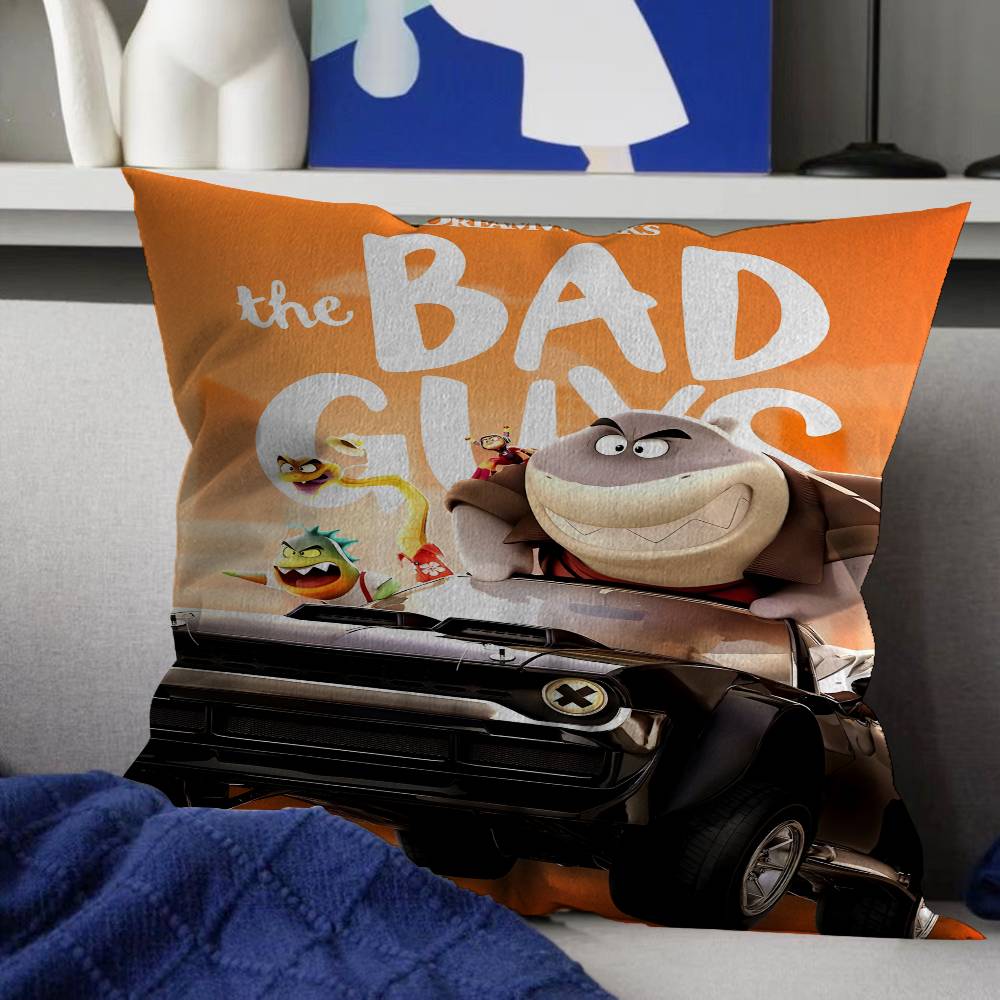 Anime The BBad Guys Pillow Anime Pillow Sofa Bed Head Pillow Cover Cushion Cover x cm Fashion