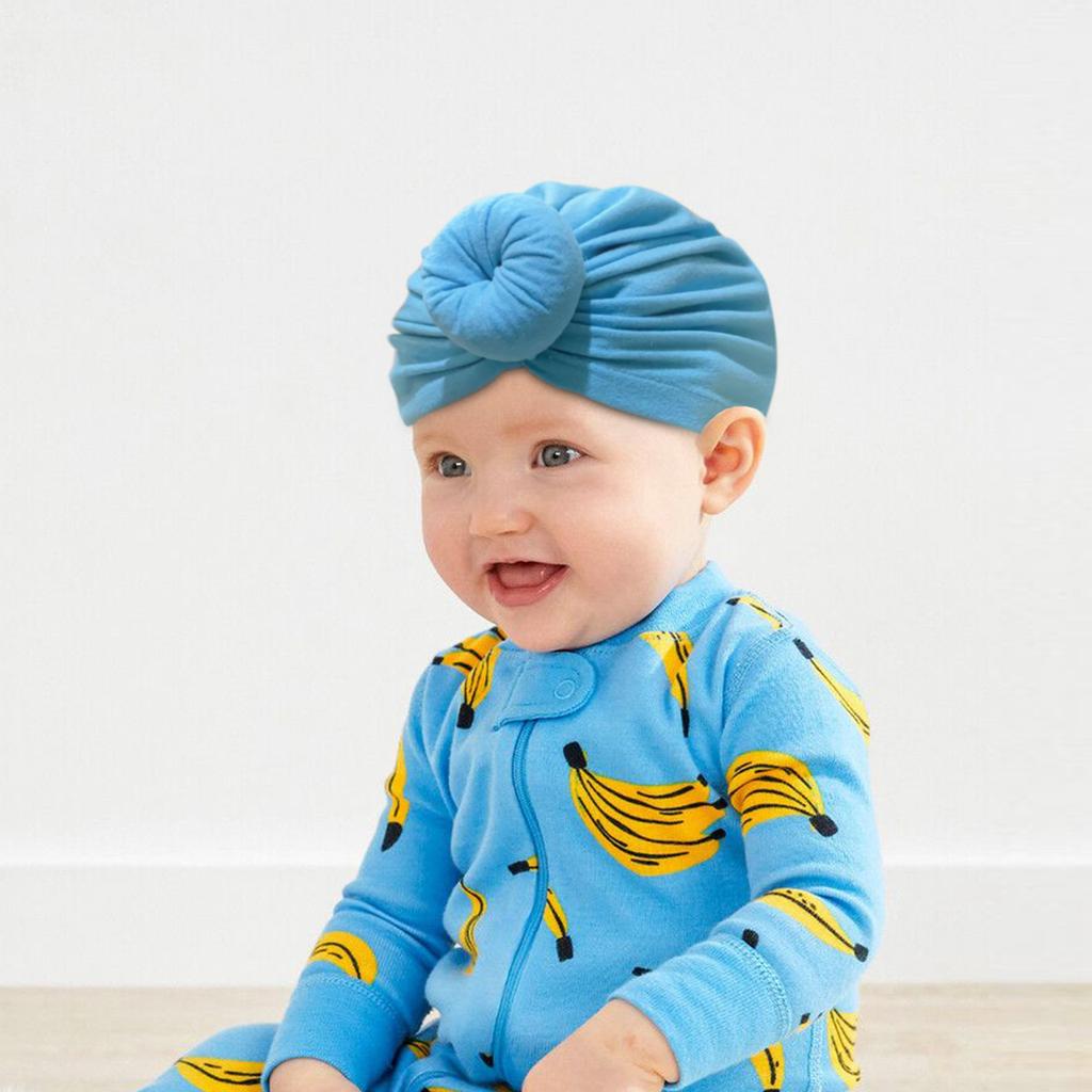 Infant Turban for Newborn Hat Elastic Baby Hat Soft Catton Nylon Headband Toddler Hats Bonnet Girl Caps Girls Hair Accessories