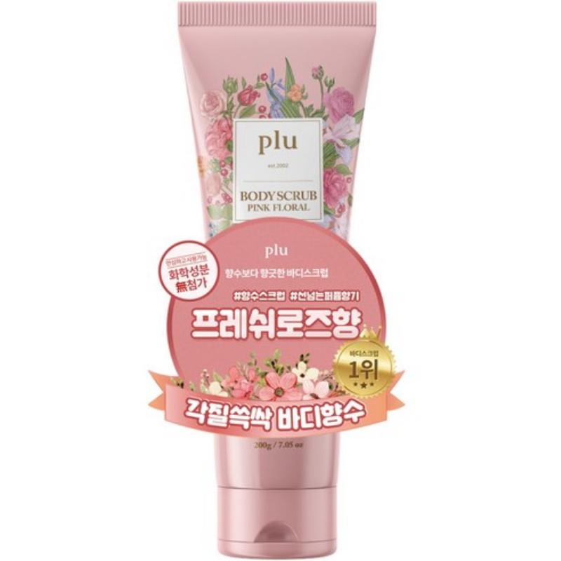 

plu Perfumed Body Scrub Pink Floral 200g