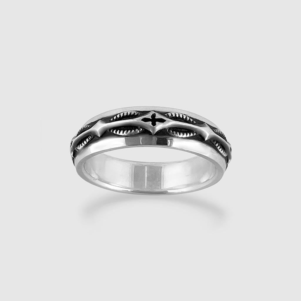 Musee.Art Ivy Floral Couple Rings (Women'S) (Type B)