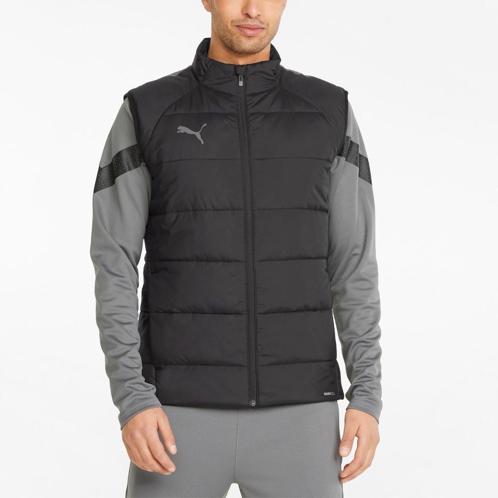 Puma Teamliga Football Vest Jacket Men Jacket Black 657968-03