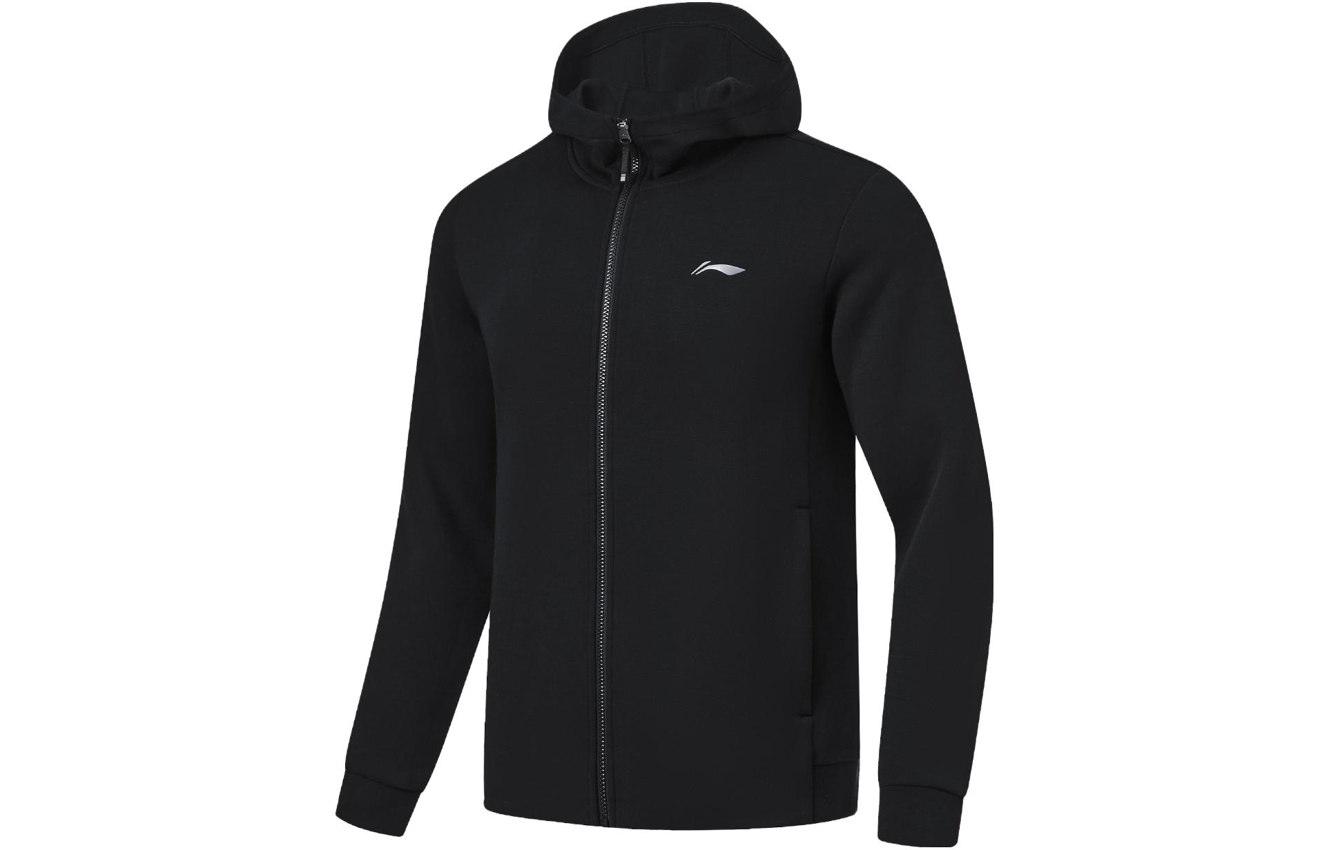 Свитшот мужской Li Ning Fitness Series Черный AWDU127-1 4XL