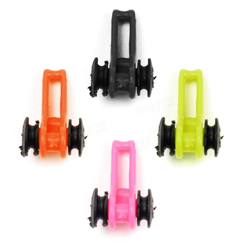 10 pcs/Pack Universal Fishing Rod Hooker Rings Bait Rock Retainer Accessories Strong Practicality Simple Operation Durability