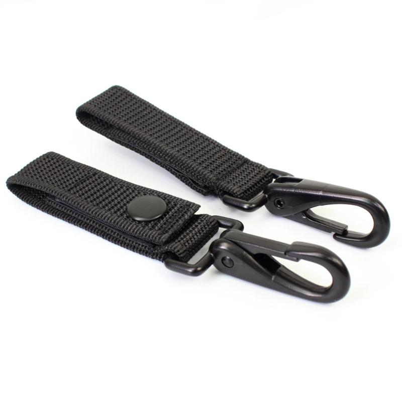 Belt Clip Webbing Buckle Strap Belt for Key Rings Keychain Hook Backpacking Camp