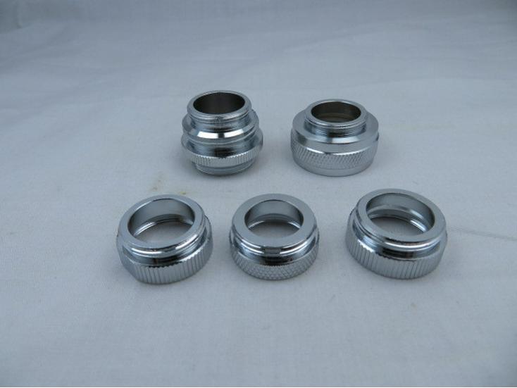 5-Piece Brass Female Faucet Aerator Adapter Set for Garden Hose Connection