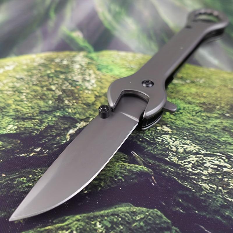 1-piece Multi-function Wrench Outdoor Folding Knife, High-hardness Stainless Steel Knife, Portable Multi-function Pocket Knife