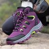 New 2025 High-Tech Hiking Boots Couples Anti-Slip Breathable Outdoor Shoes Tall Waterproof Mountain Climbing Shoes Large Size