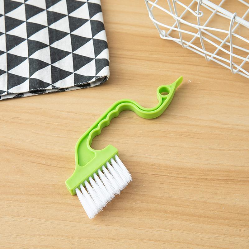 

Creative Window Groove Cleaning Brush For Hard To Reach Corners And Tool Gaps зелёный