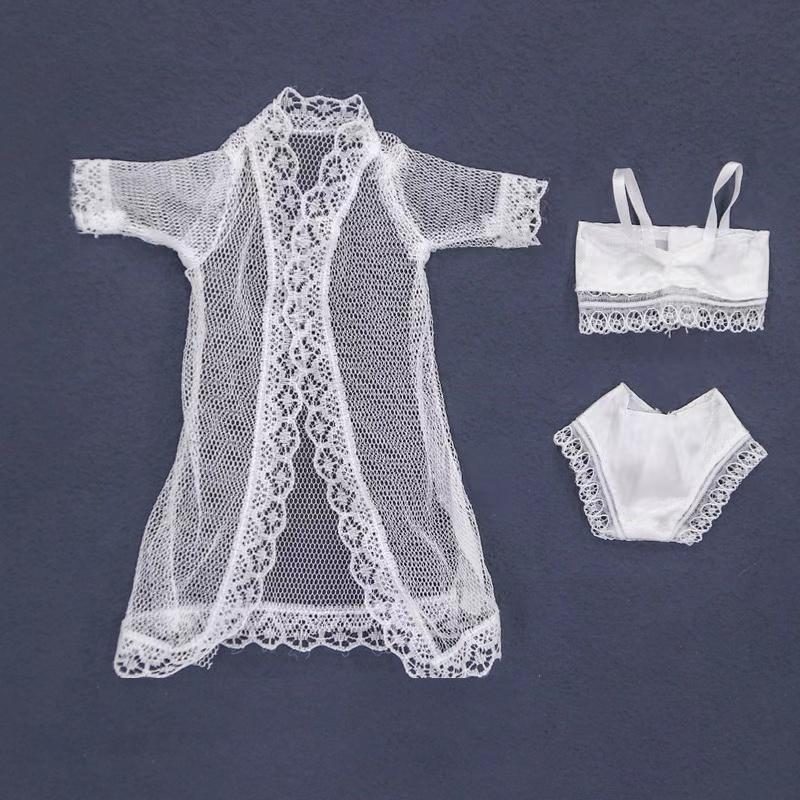 3pcs/set 30cm Fashion Doll Clothes Underwear Pajamas Dress Up Doll  Accessories Kids Girl Toy Gift