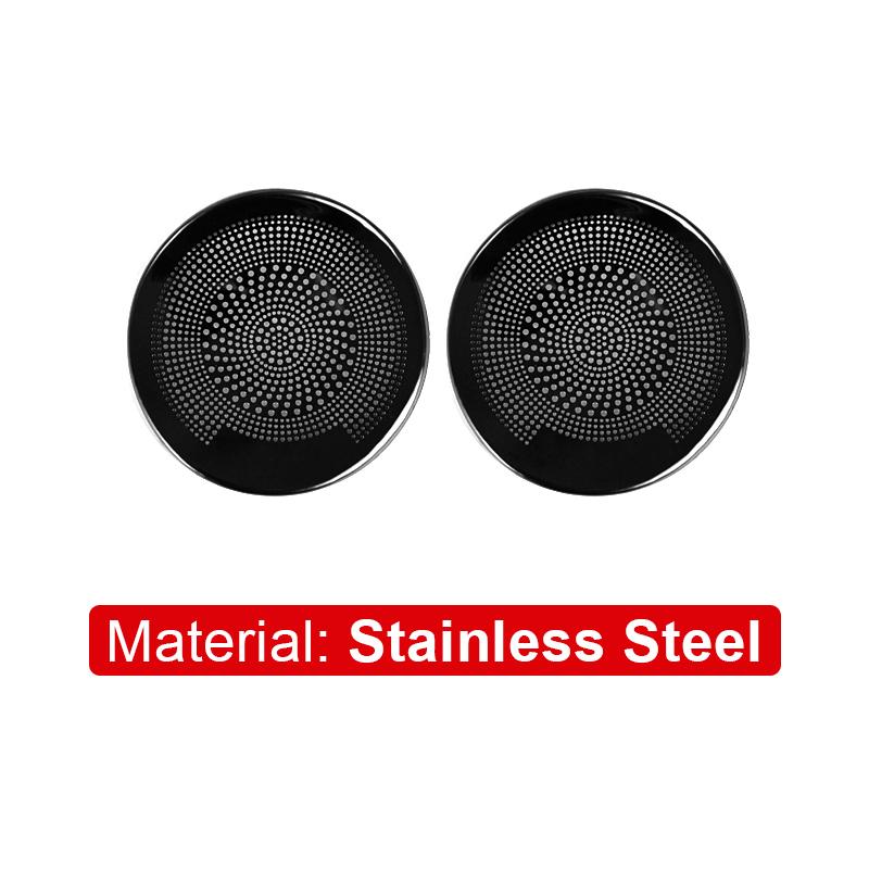 Pentru Tesla Model 3 Y 2017 2018 2019 2020 2021 2022 2023 Inox Lampă de Lectură Față Mașină Difuzor Tweeter Audio Acoperire Ornament Autocolant
