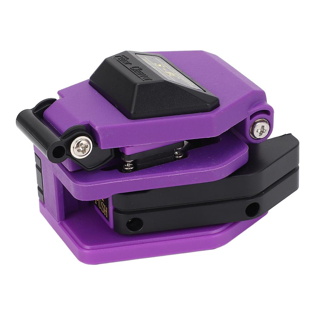 Fiber Optic Cleaver High Accuracy Optical Cable Cutter Tool 16 Cutting Points 48000 Times Hot Melt C
