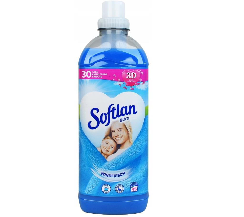 Weichspüler-Konzentrat blau wildfrisch 1l - softlan