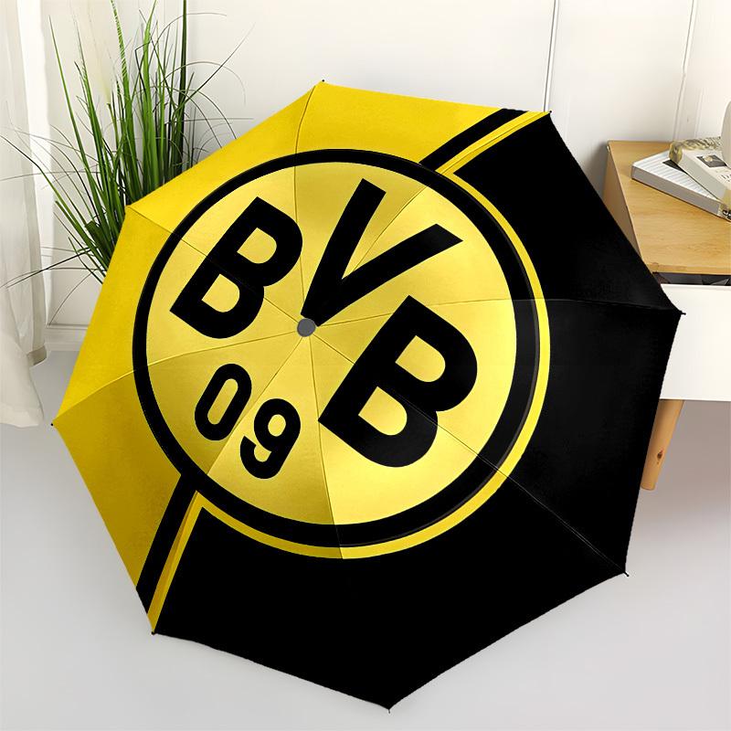

BVB, Dortmund Automatic Opening and Closing, 8 rib Structure Portable Umbrella, Suitable for Men and Women in All Seasons Perfect Gift for