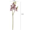 Real Touch Artificial Phalaenopsis Branches 2 Fork Fake Flowers  Garden Decoration