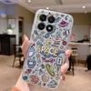 For Honor 70 Lite 5G Case Silicone Soft Clear TPU Coque for Honor X8a X8b X8c X8 5G X6 Phone Cover Print Shell Protection Women