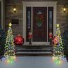 Outdoor Waterproof Solar Led colourful Christmas Tree Decoration Solar Powered String Lights New Year 2023 Ornament Garden Decoration