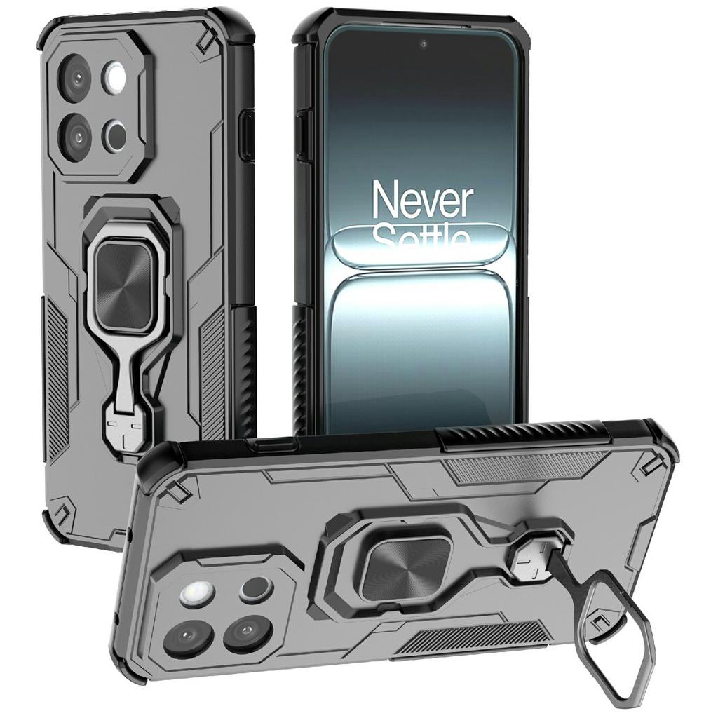 For OnePlus 13T 5G Case Rotatable Ring Kickstand PC+TPU Shockproof Phone Cover