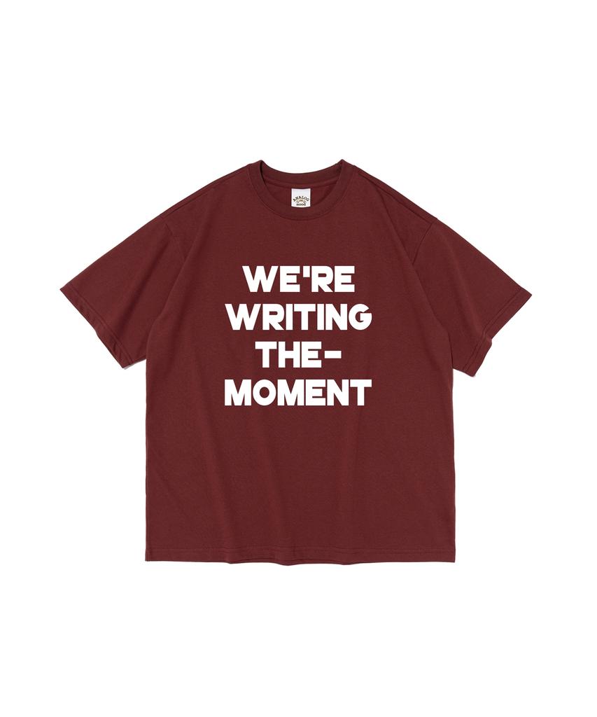 ANALOG MOOD The Moment Short Sleeve T-Shirt (Wine)