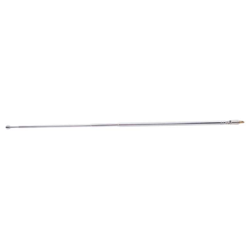 4-teilige teleskopische Universal-Silber-Antennenstange Antenne Teleskopantenne Radioantenne 6158-4 Gelenk Universal-Kopf