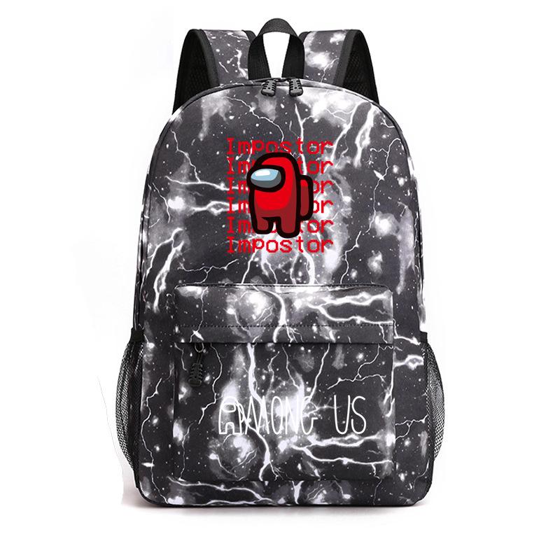 Among Us Backpacks Among Us Ghost Space Werewolf Student Bag