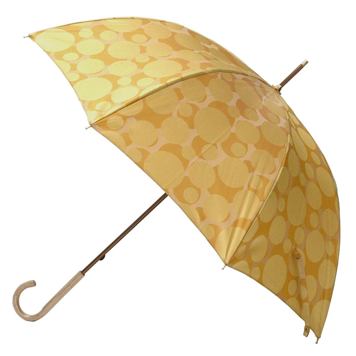 

Makita Shoten Зонт для дождя Длинный Скандинавский жаккард Сделано в 16241112 Женщины, Зонт, Зонт, (Пузырь), Желтый, Открытый вручную, Япония,