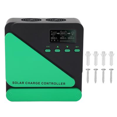 MPPT Solar Charge Controller 12V 24V Auto Solar Panel Regulator with Backlight LCD Display Double