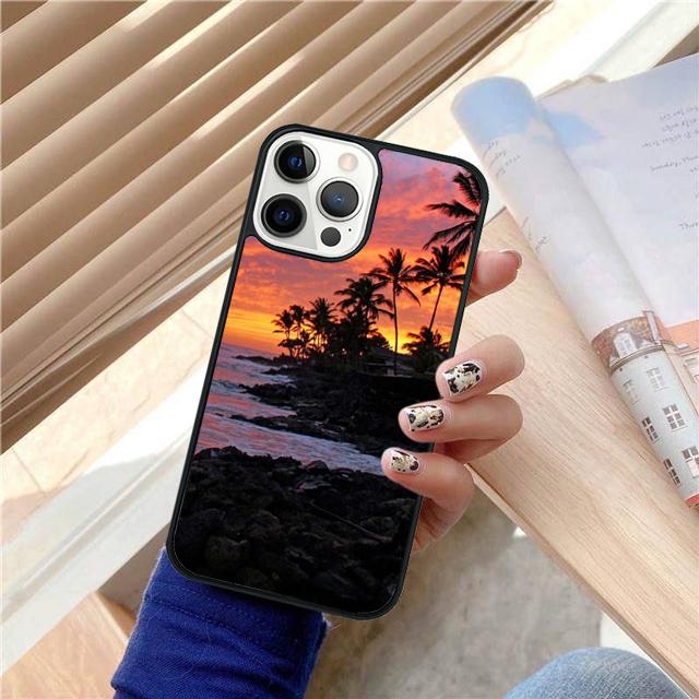 Love Summer Beach Coque Shell For iPhone 17 Air 15 16 14 13 12 Pro Max 11 Pro Max Plus Phone Case Cover