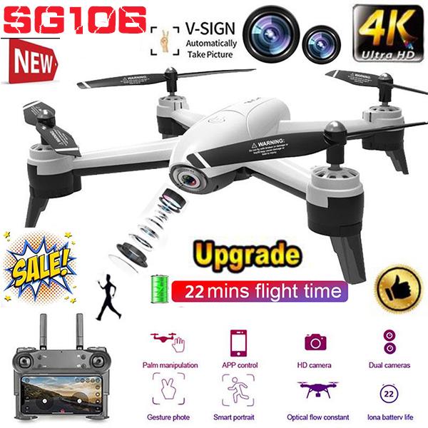 Buy New SG106 Pro Rc Quadcopters with Wifi FPV 4K HD Camera Aircraft