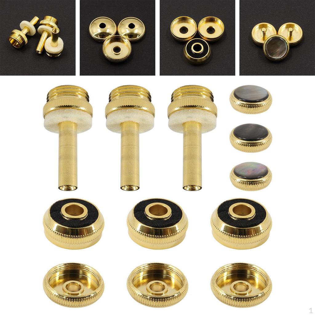 Accesoriu trompeta Portabil Instalare usoara Accesorii pentru instrumente muzicale Butoane de reparare
