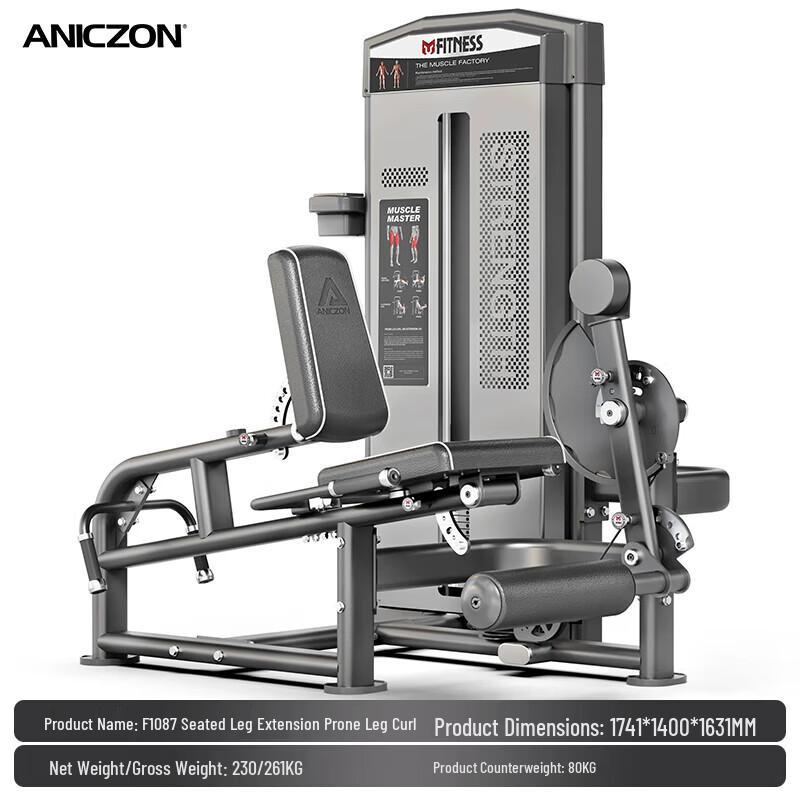 TEZEWA F1087 Leg Extension & Curl Machine