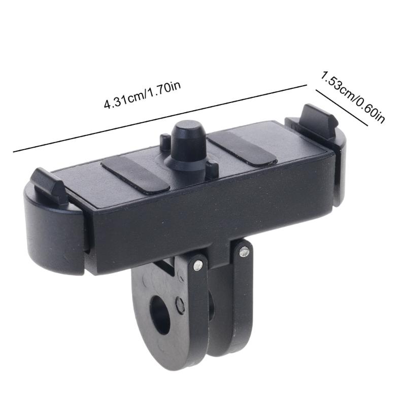 Quick Attach Magnetic Base For 13 Action Camera with Secure Two Claw Designing and Universal 1/4Inch Screw Fixation