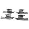 Carbon Fiber Door Handle Bowl Cover Trim For Mitsubishi Eclipse Cross 2018-2022