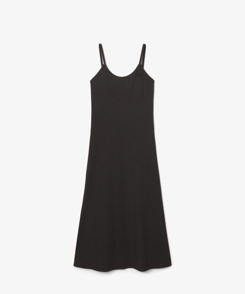 Lacoste Women'S Sleeveless Long Rib Dress Ef0966-56G 3La