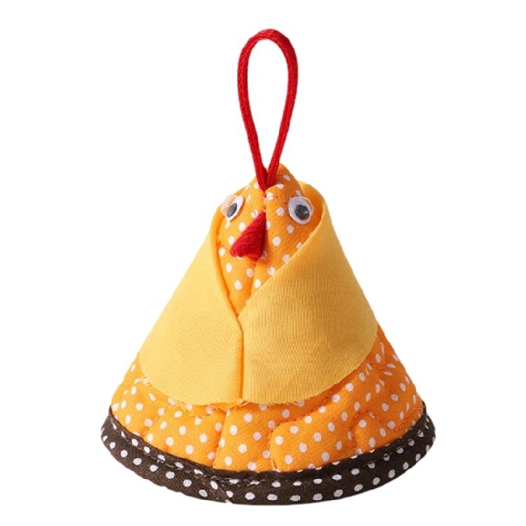 Nonslip Chicken Shaped Triangle Pot Handle Cap Heatproof Cooking Accessory Insulated Kitchen Tool Protector