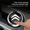 1 car portable LED ashtray automatic indicator light ashtray For Citroen C4 C3 C2 C1 C5 DS3 Berlingo Xsara Grand Picasso Jumper