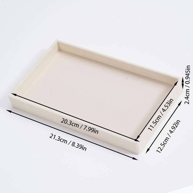 Sametová šperkovnice Náušnice Náhrdelník Prsten Náramek Stojan na vystavení šperků Zlatý podnos na šperky