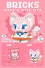 Pikachu Stitch Hello Kitty Snow White Lotso Building Blockswith Cartoon Characters For Kids Educational Playset