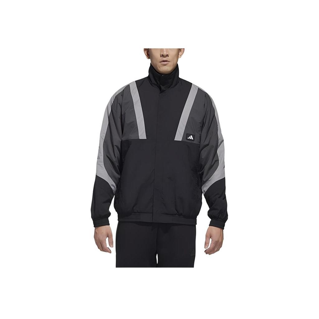 Adidas Reversible Sports Jacket Men Outerwear Black GM4401