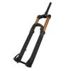 27.5 Inch Mountain Bike Suspension Fork 175mm Stroke Bicycle Front Fork Tapered Steerer Manual Lockout Gold